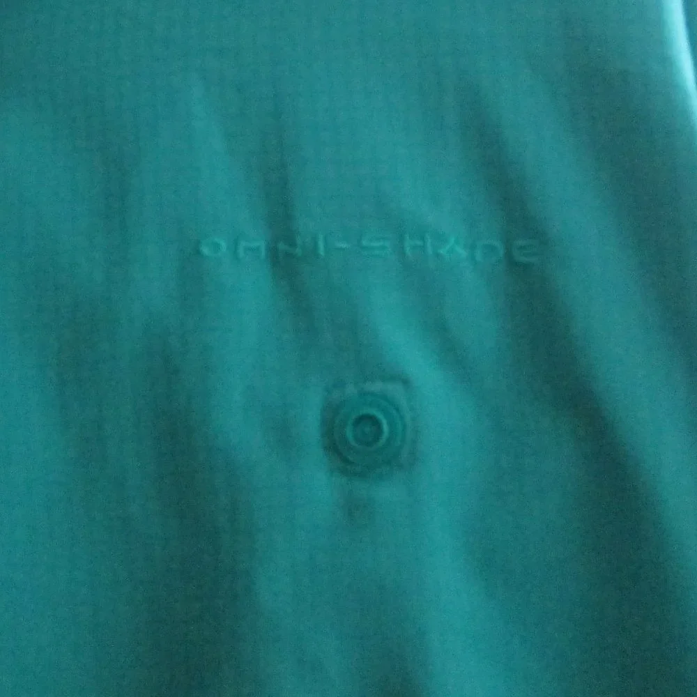Columbia Womens PFG Sun Protection Green Pleated Long Sleeve Shirt Size … - Picture 8 of 10